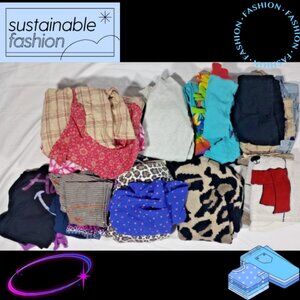 Girls Clothing Bundle Size 5–9 | 24 Preowned Items | Tops & Bottoms Lot